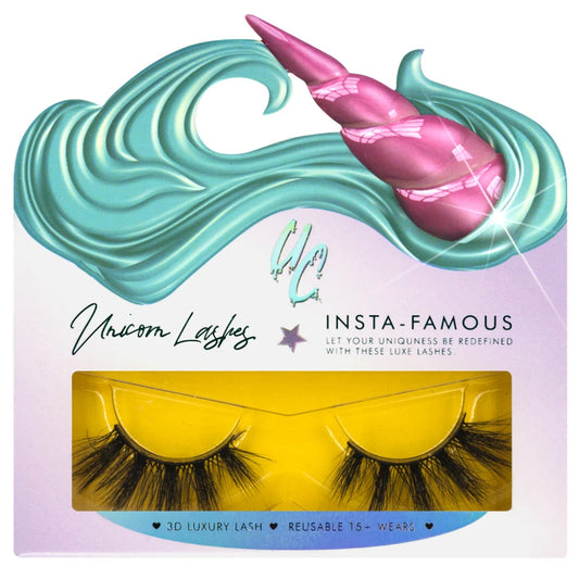 Unicorn Cosmetics Vixen Faux Mink Strip Lashes Black