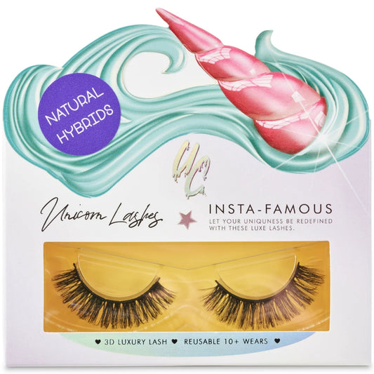 Unicorn Cosmetics Russian Natural Hybrids Unicorn Strip Lashes Black