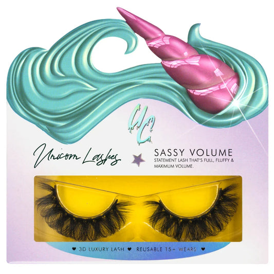 Unicorn Cosmetics Russian Sassy Volume Unicorn Strip Lashes Black