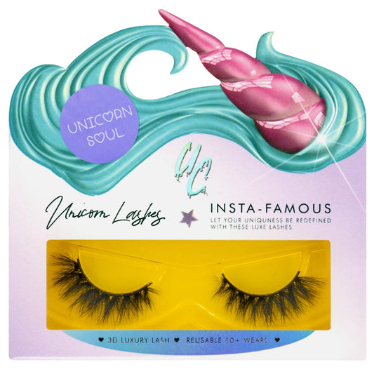 Unicorn Cosmetics Unicorn Soul Half Lashes Black