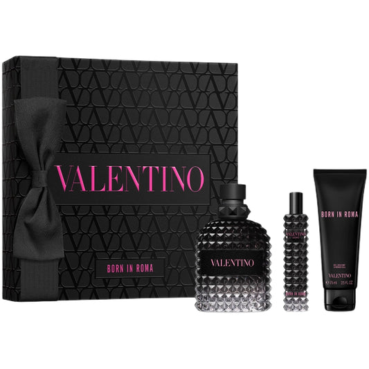 Valentino Uomo Born in Roma Eau De Toilette Gift Set 100ml