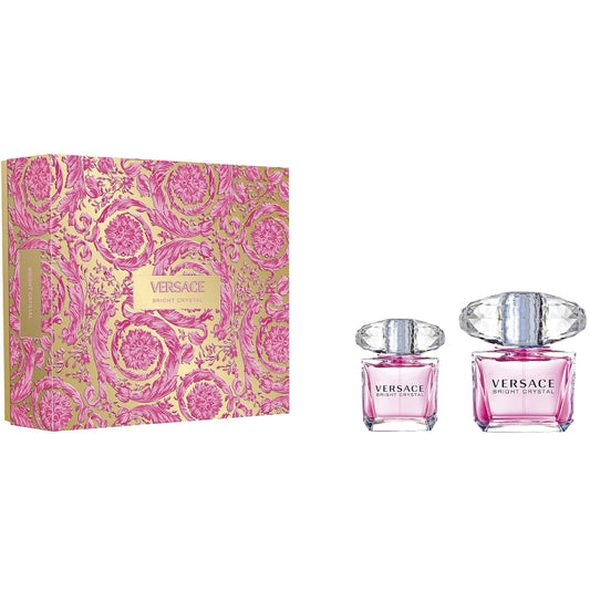 Versace Bright Crystal Eau De Toilette Gift Set 90ml