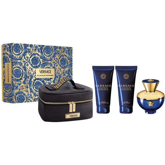 Versace Dylan Blue Femme Eau De Parfum Gift Set 100ml