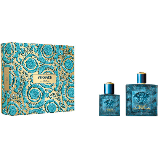 Versace Eros Pour Homme Eau De Toilette Gift Set 100ml