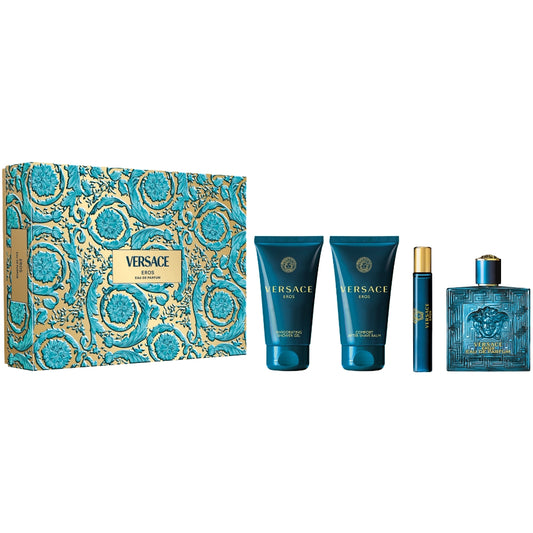 Versace Eros Pour Homme Eau De Parfum Gift Set 100ml