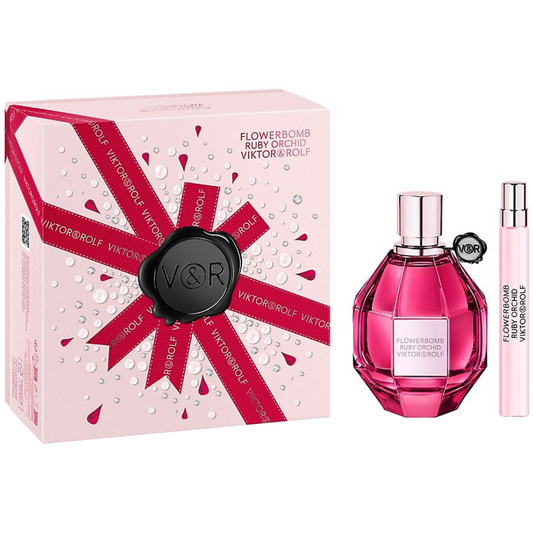 Viktor & Rolf Flowerbomb Ruby Orchid Eau De Parfum & Mini Gift Set 100ml