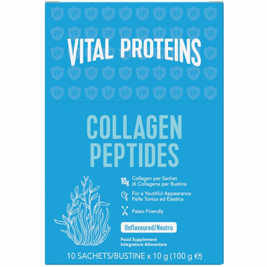 Vital Proteins Unflavoured Collagen Peptides Sachets 10 x 10g