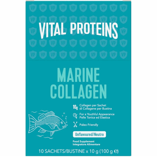 Vital Proteins Unflavoured Marine Collagen Sachets 10 x 10g