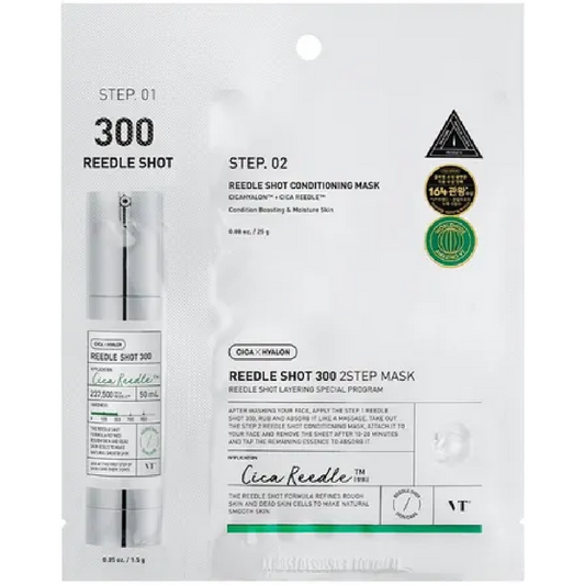 VT Cosmetics Reedle Shot 300 2-Step Mask 25g