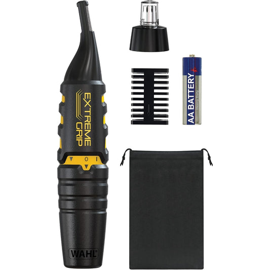 Wahl 3-In-1 Extreme Grip Ear, Nose & Brow Battery Detail Trimmer