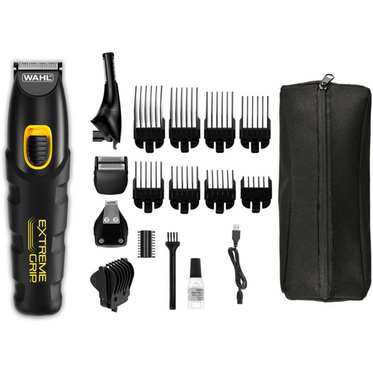 Wahl Extreme Grip Lithium Beard & Stubble Trimmer Kit