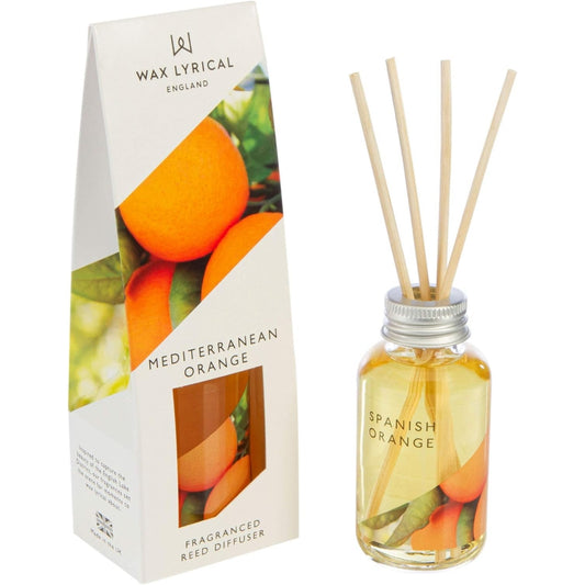 Wax Lyrical Mediterranean Orange Scented Reed Diffuser 100ml