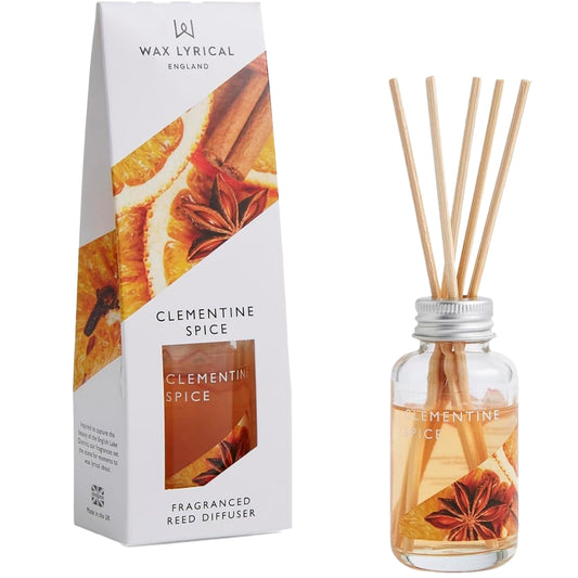 Wax Lyrical Clementine Spice Scented Reed Diffuser 40ml