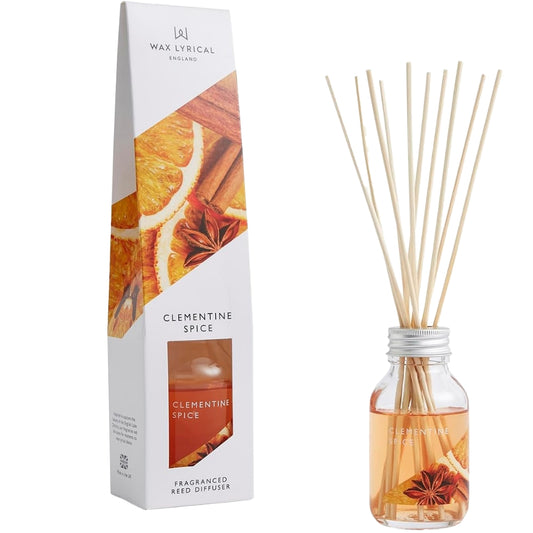 Wax Lyrical Clementine Spice Scented Reed Diffuser 100ml