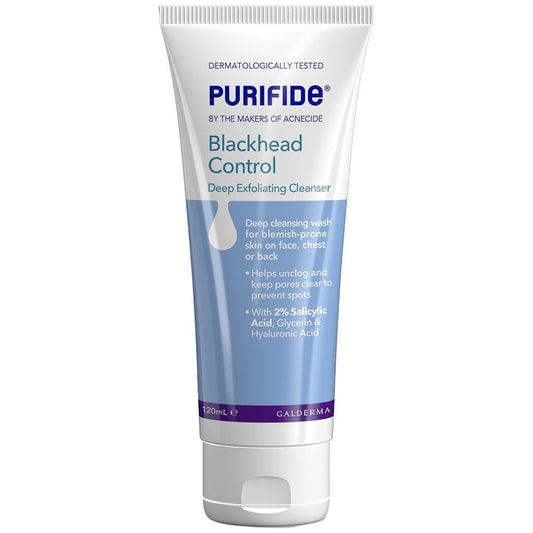 Acnecide + Purifide Purifide Blackhead Control Deep Exfoliating Cleanser 120ml