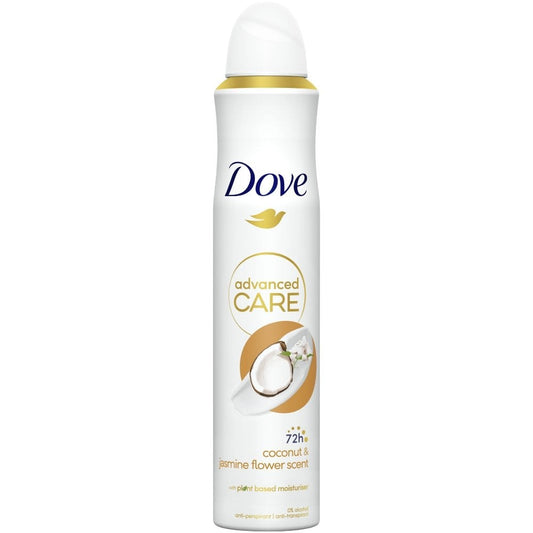 Dove Advanced Care Coconut & Jasmine Flower Anti-Perspirant Deodorant Spray 200ml