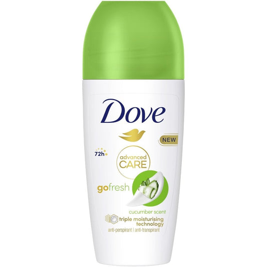 Dove Advanced Care Cucumber Anti-Perspirant Deodorant Roll-On 50ml