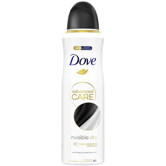 Dove Advanced Care Invisible Dry Anti-Perspirant Deodorant Spray 200ml