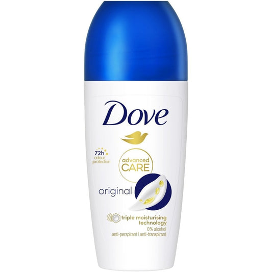 Dove Advanced Care Original Anti-Perspirant Deodorant Roll-On 50ml