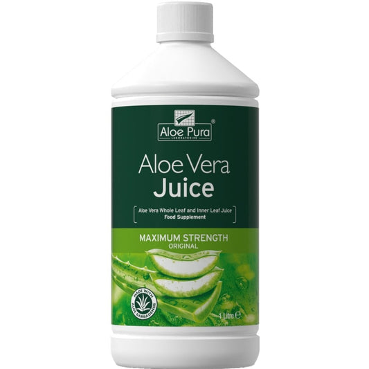 Aloe Pura Bio-Active Maximum Strength Original Aloe Vera Juice 1000ml