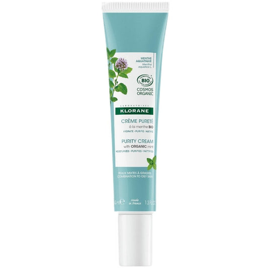 Klorane Aquatic Mint Purifying Moisturising Cream 40ml