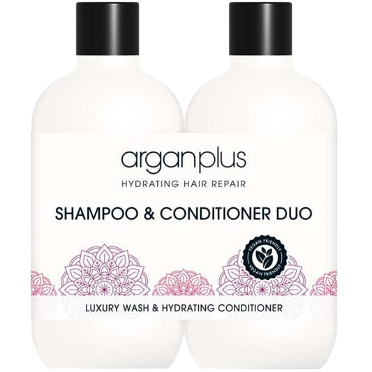 Argan Plus Hydrating Hair Repair Argan Oil Infused Shampoo & Conditioner Twin 2 x 250ml