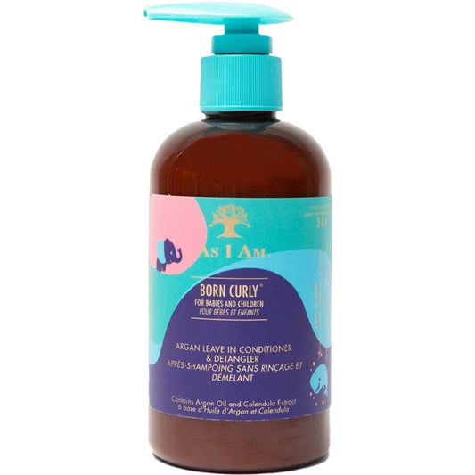 As I Am Born Curly Argan Leave-In Conditioner & Detangler 240ml