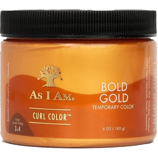 As I Am Curl Colour Bold Gold Temporary Colour 182g