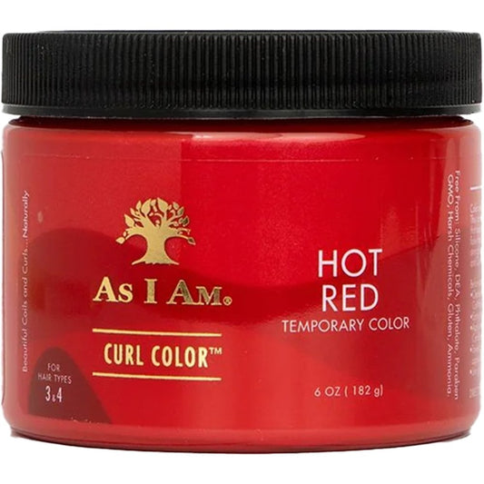 As I Am Curl Colour Hot Red Temporary Colour 182g