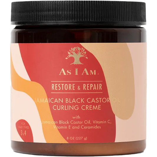 As I Am Restore & Repair Jamaican Black Castor Oil Curling Creme 227g