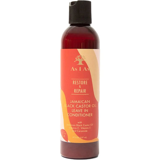 As I Am Restore & Repair Jamaican Black Castor Oil Leave-In Conditioner 237ml