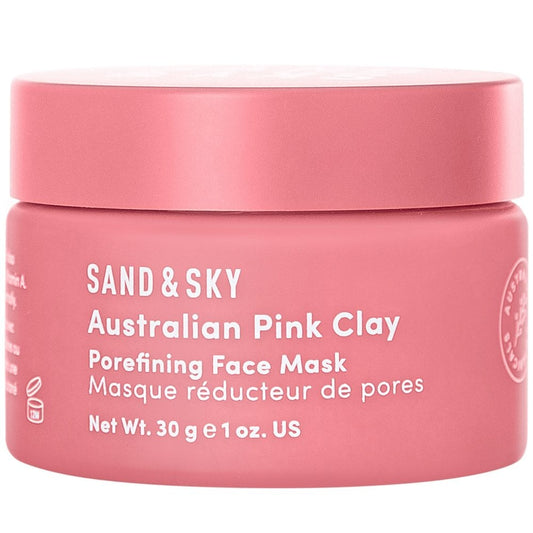 Sand & Sky Australian Pink Clay Porefining Face Mask 30g