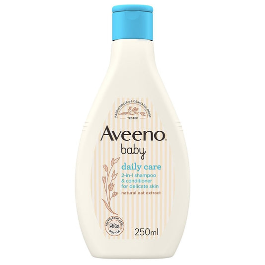 Aveeno Baby Daily Care 2-in-1 Shampoo & Conditioner 250ml