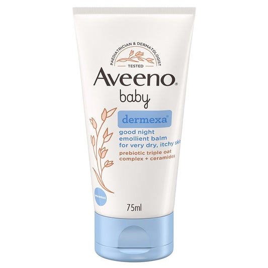 Aveeno Baby Dermexa Good Night Emollient Balm 75ml