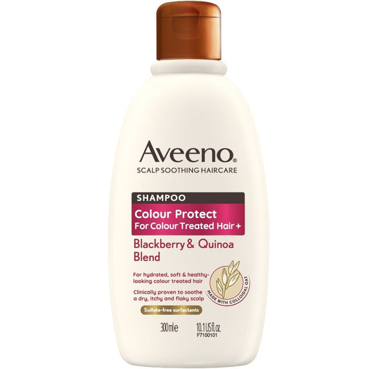 Aveeno Colour Protect+ Blackberry & Quinoa Blend Shampoo 300ml