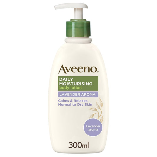 Aveeno Daily Moisturising Body Lotion Lavender 300ml