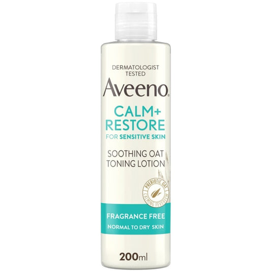 Aveeno Face Calm+ Restore Soothing Oat Toning Lotion 200ml