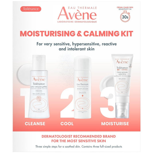 Avene Eau Thermale Tolerance 3 Step Routine Kit