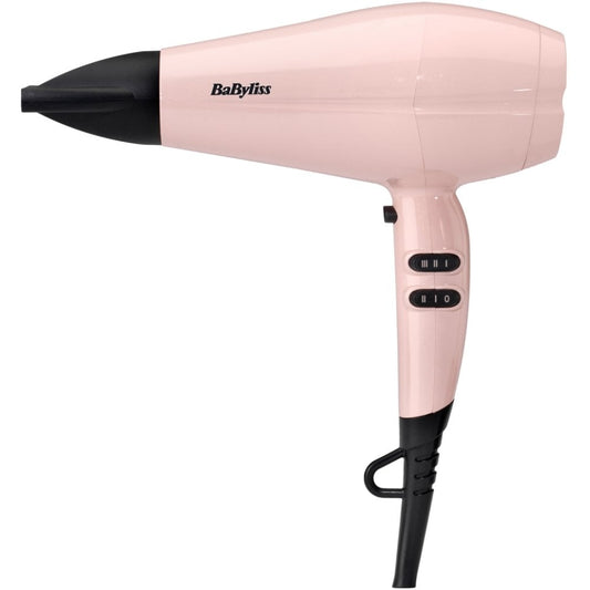 BaByliss 2200 Hair Dryer Rose Blush 5337U