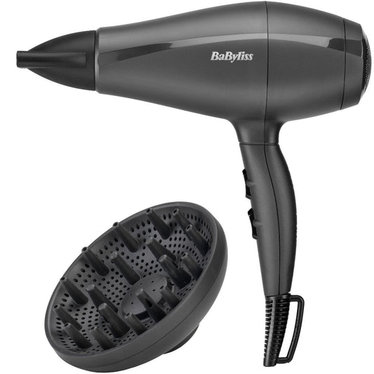 BaByliss Power Dry Light 2000 Hair Dryer Black 5910U