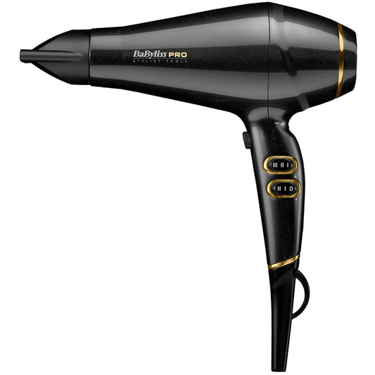 Babyliss Pro Keratin Lustre Hair Dryer Black Shimmer