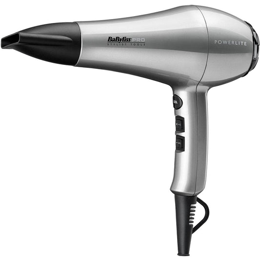 Babyliss Pro Powerlite Silver Hair Dryer