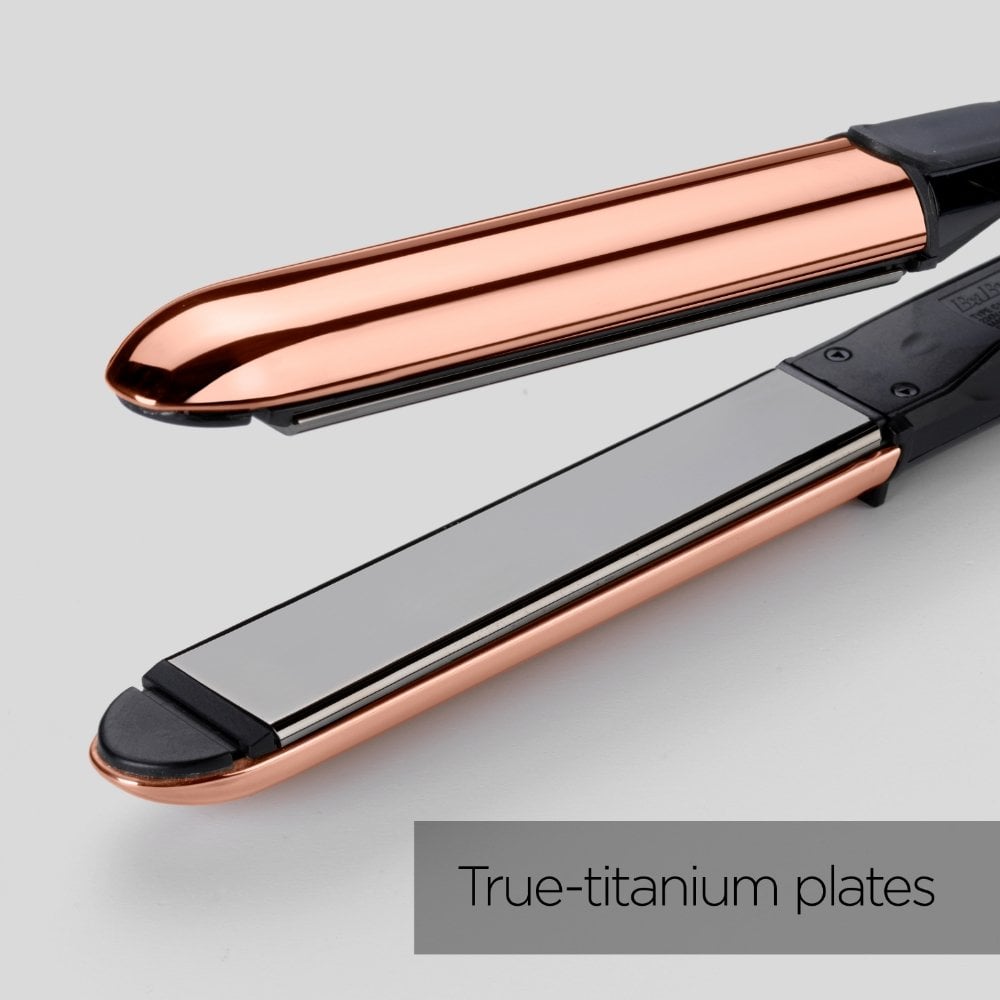 Babyliss hair straightener rose gold best sale