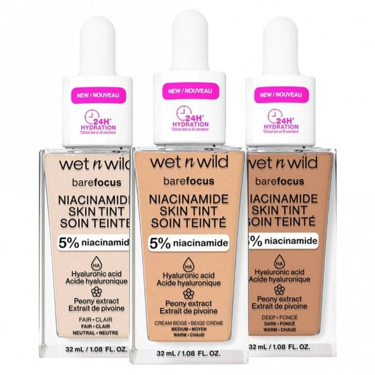 Wet N Wild BareFocus Niacinamide Skin Tint 32ml