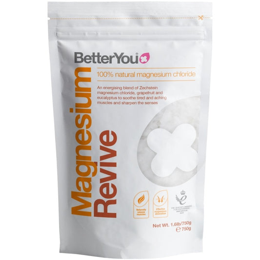 BetterYou Magnesium Revive Mineral Bath Flakes 750g