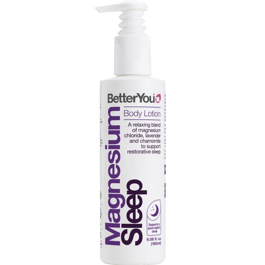 BetterYou Magnesium Sleep Topical Mineral Body Lotion 180ml