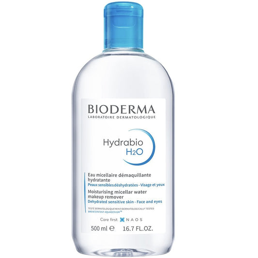 Bioderma Hydrabio H2O Moisturising Micellar Makeup Removing Cleanser 500ml