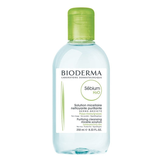 Bioderma Sebium H2O Micellar Water Makeup Removing Cleanser 250ml