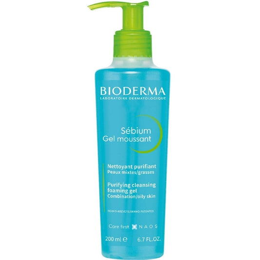 Bioderma Sebium Purifying Cleansing Foaming Gel 200ml