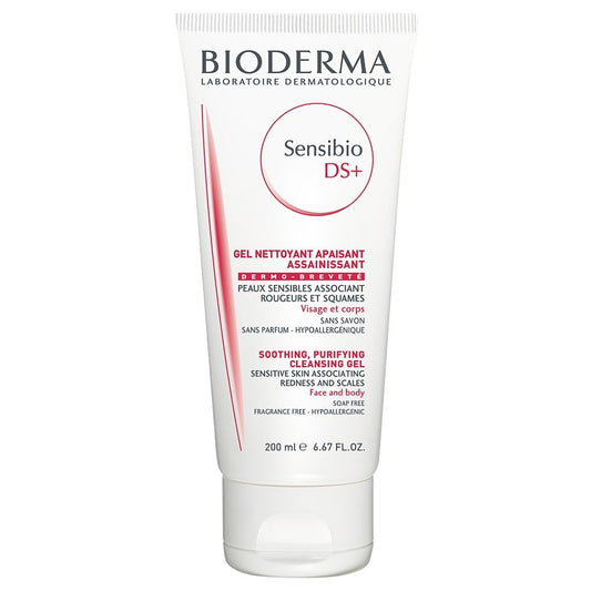 Bioderma Sensibio DS+ Seborrheic Dermatitis Cleansing Face Wash Gel 200ml